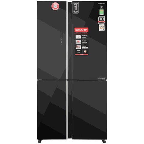 Tủ lạnh Sharp Inverter 572 Lít 4 cửa SJ-FXP640VG-BK