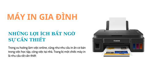 Máy in gia đình: sự cần thiết và lợi ích không ngờ đến