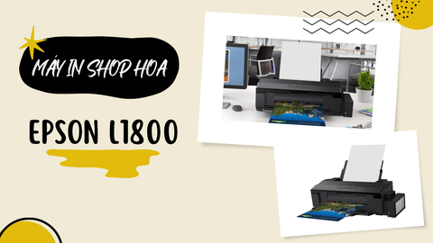 Máy in màu cho Shop hoa tươi - Epson L1800