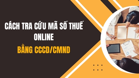 Cách tra cứu mã số thuế cá nhân online bằng CCCD/CMND nhanh nhất