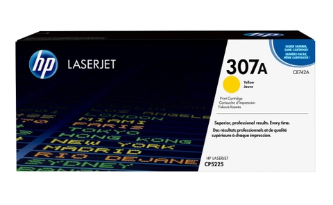 Mực in laser màu HP 307A (CE742A) - Yellow