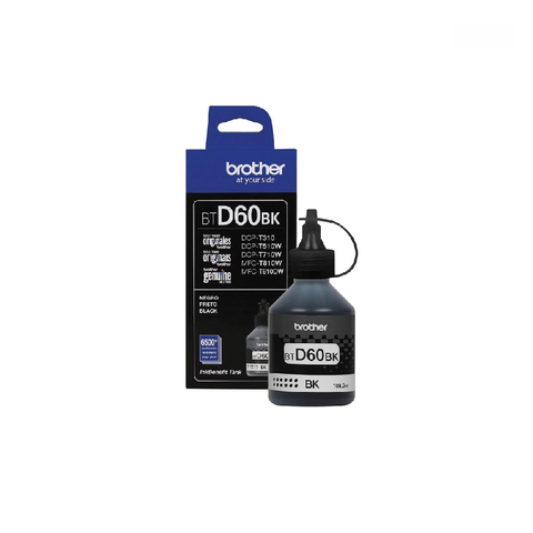 Mực in phun Brother BT6000BK Black Ink bottle đen