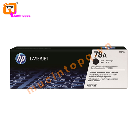 Hộp mực in laser trắng đen chính hãng HP 78A - CE278A