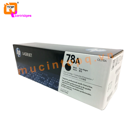 Hộp mực in laser trắng đen chính hãng HP 78A - CE278A