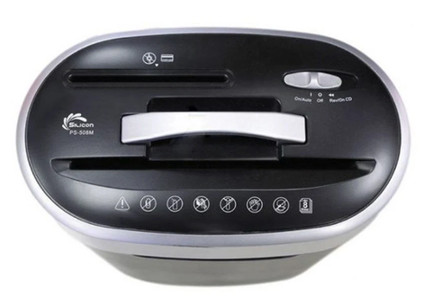 Máy hủy tài liệu Silicon PS-508M (Hủy vụn/ 8 Tờ/lần/ A4/A5)