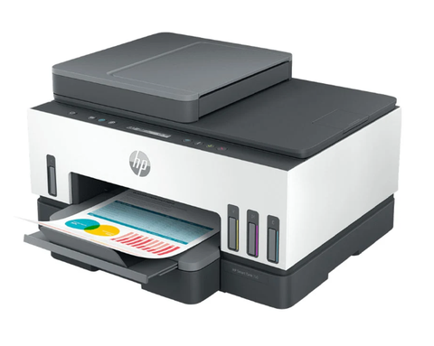 Máy in HP Smart Tank 750 All-in-One in phun màu đa năng