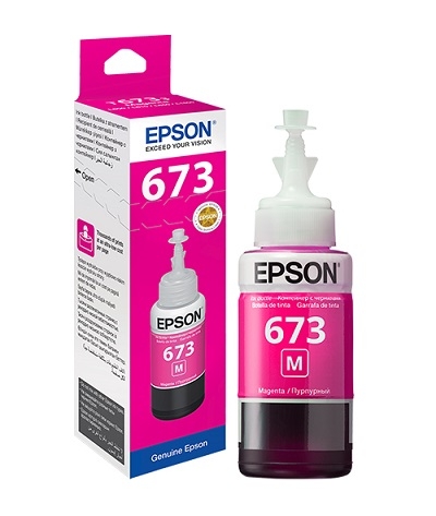 Mực in Epson T673 Magenta Ink Bottle (C13T673300)