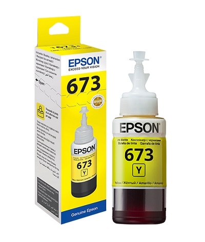 Mực in Epson T673 Yellow Ink Bottle (C13T673400)