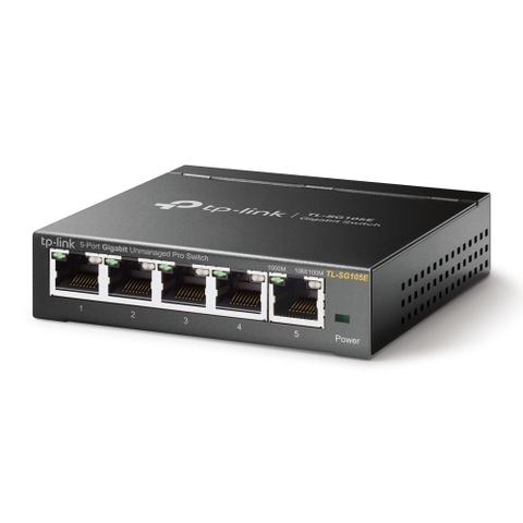 Switch TP-Link TL-SG105E (Gigabit (1000Mbps)/ 5 Cổng/ Smart Switch/ Vỏ Thép)