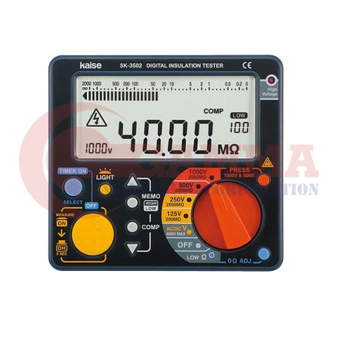 Đồng hồ đo điện trở cách điện SK-3502