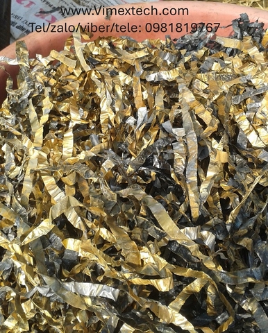 Kẽm dây (tiêu) - Bắt Au trong quá trình tách Au từ quặng