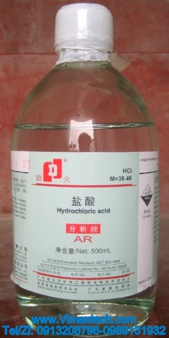 Axit Clohydric - HCl - TQ -AR -500ml