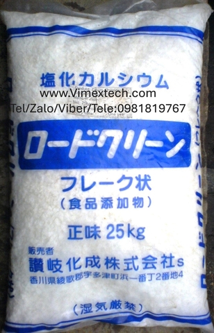 Canxi clorua - CaCl2 - Tính chất hóa lý và ứng dụng.