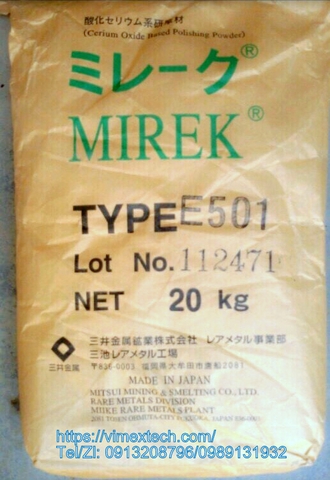 Bột mài kính – Bột đánh bóng kính CeO2 - Mirek E501