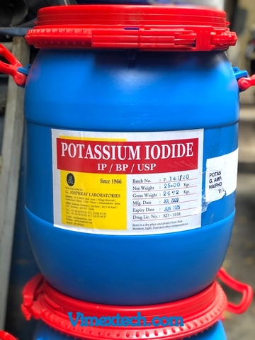 Kali iotdua-KI-Chile-Dược dụng-25kg