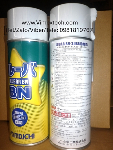 Lubar BN-YAMAICHI-420ml-Bình xịt bôi trơn khuôn nhựa không silicon