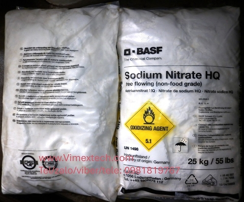 Natri Nitrat - NaNO3 - Đức - CN - 25kg