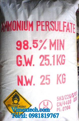 Amoni pesunphat - (NH4)2S2O8 - Nhật - 25kg
