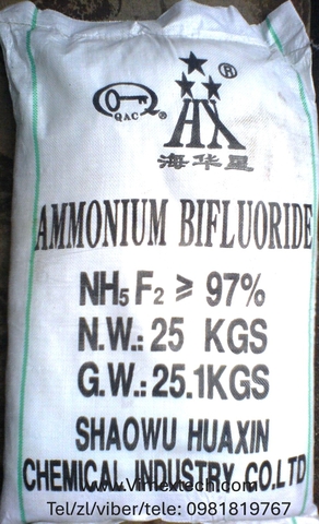 Amoni biflorua - NH4HF2 - TQ - CN - 25kg