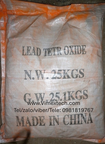 Oxit chì đỏ - Pb3O4 - TQ - CN - 25kg