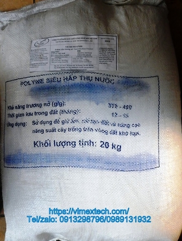 VichemSAP 400 - Polime siêu trương nước