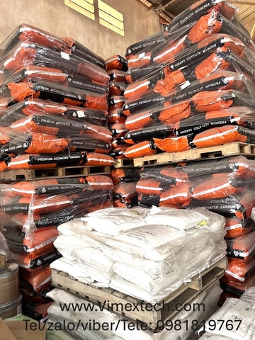 HMGold-7000: Than hoạt tính vỏ dừa thu hồi vàng hiệu suất cao - Trung quốc - 25kg