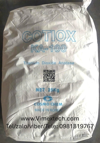 Titan dioxit-TiO2-Anatas-HQ-CN-25kg-Tính chất hóa lý và ứng dụng của nó, so sánh với TiO2 Rutile.