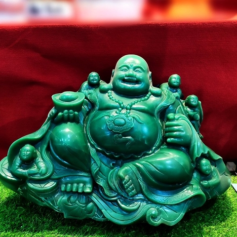 Tượng Phật Di Lặc Ngũ Phúc (KT 47 cm x 89 cm)