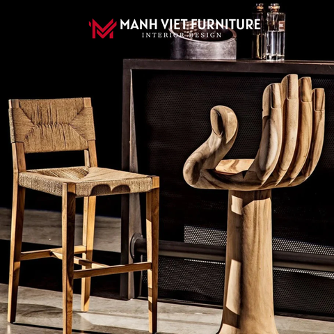 Wishbone Bar Stool