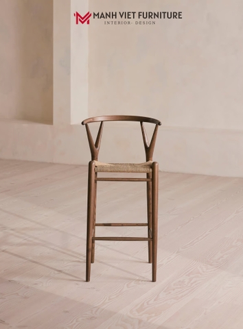 Wishbone Bar Stool