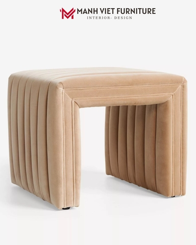 Alexander Velvet Ottoman