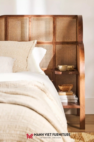 Nest Rattan Bed