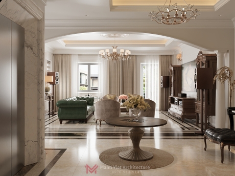 Dự án: Thiết kế biệt thự song lập