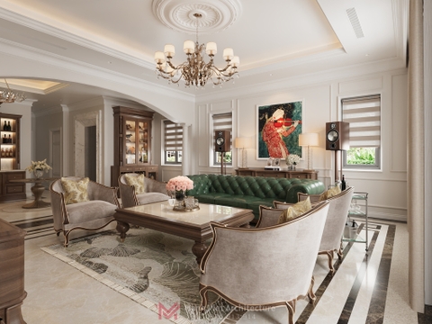 Dự án: Thiết kế biệt thự song lập