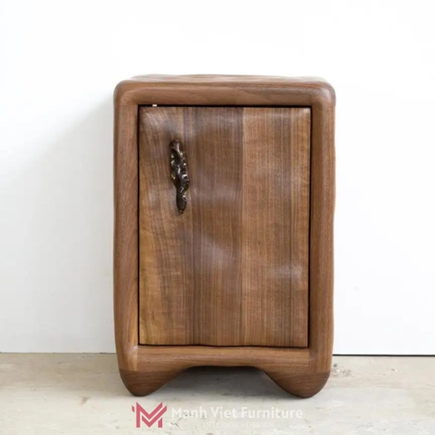 Sculptural Bedside Table