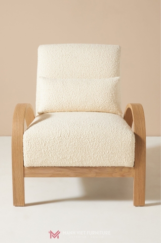 Bouclé Armchair
