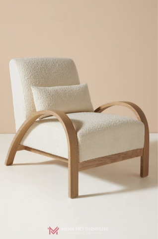 Bouclé Armchair