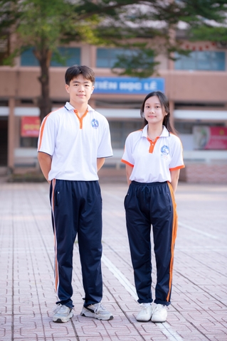 Bộ thể dục Cotton cấp 2-3 -  Trường Thực Hành Sư Phạm