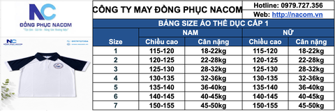 Áo thể dục Cotton - C1 Trảng Dài