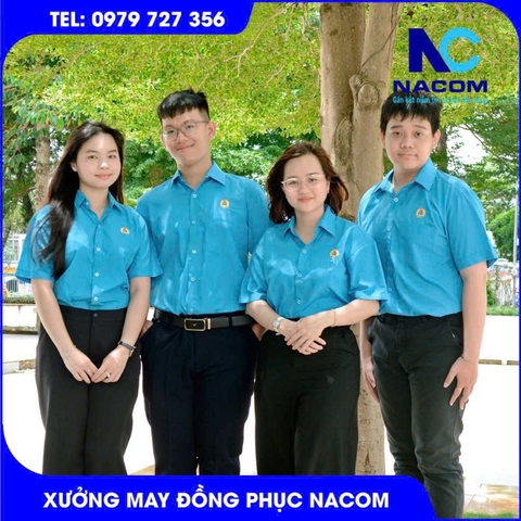 Áo sơ mi công đoàn nam