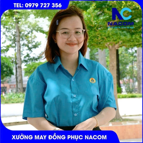 Áo sơ mi công đoàn nữ