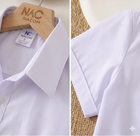 Áo học sinh sơ mi nữ