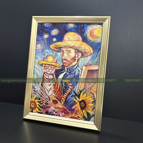 Mẫu Khung Nhựa Composite Vàng Sáng Tinh Tế 200V