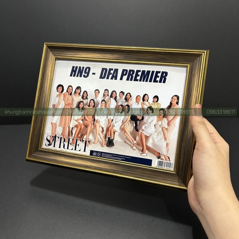 Khung Để Bàn Đẹp Màu Vàng Đồng 205V