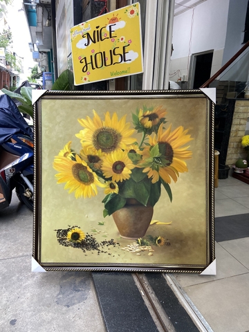 Khung Tranh Số Hoá , Tranh Sơn Dầu 198N