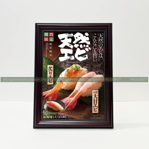 Khung Menu Màu Nâu 324N