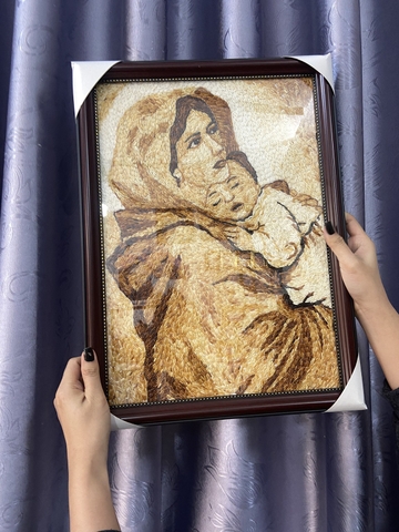 Khung Tranh Số Hoá , Tranh Sơn Dầu 324N