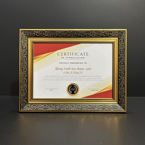 Khung Bằng Khen 533VD
