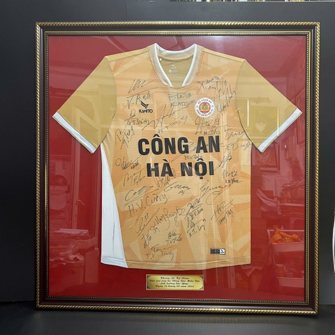 Khung Áo Bóng Đá Công An Hà Nội