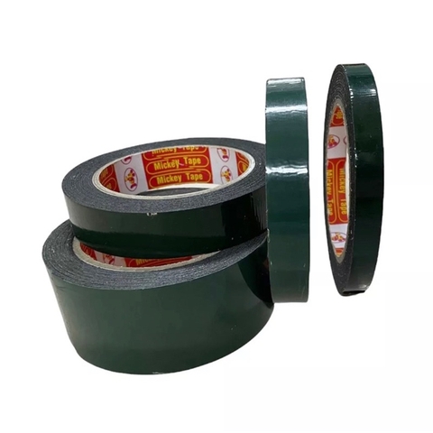 Băng Keo Hai Mặt Mút Xốp Màu Xanh